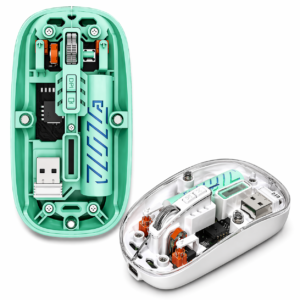 Clear Charge – Rechargeable Transparent Wireless Mouse